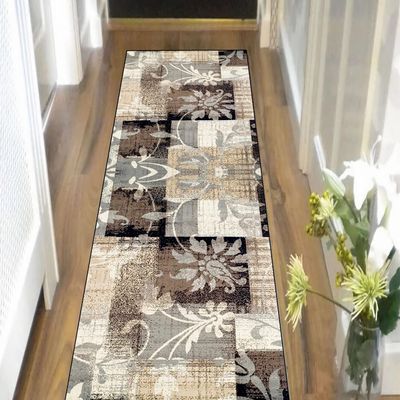 Hallway Washable Runner Rug, Kitchen Rug 3'3"x16'5" Non Slip Carpet Runners, Indoor Area Rugs for Bathroom Laundry Bedroom Entryway Indoor Living Room