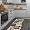Hallway Washable Runner Rug, Kitchen Rug 3'3"x16'5" Non Slip Carpet Runners, Indoor Area Rugs for Bathroom Laundry Bedroom Entryway Indoor Living Room view 4