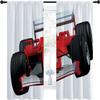 WHYATT Cars Black Out Curtians Blackout Divider Curtain for Room Separation 55inch Width by 45inch Length view 1