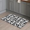 Diatomaceous Earth Bath Mat, Soft Diatomite Stone Bath Mat Large Non-Slip Super Absorbent Fast Drying Long Shower Mat Thin Washable Bathroom Rugs Floor Mat 2x4ft/24x48in/60x120cm (Funny Emo Skull) view 3