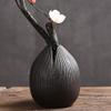 DDMDBYHRY Japanese Style Ceramic Flower Vase Small Ikebana Flower Bud Vase Flower Arrangement Pottery Vases 7 view 1
