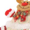 4pcs Christmas Tree Ornaments, Christmas Tree Decorations Pendant Cute Mini Plush Doll Funny Christmas Ornaments Hanging Decorations, Pendant Ornaments Shatterproof for Christmas Tree Home Party view 4