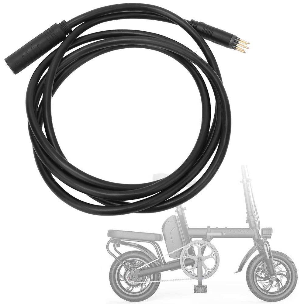 Acouto 9 Pin Wheel Motor Extension Cable for Electric Female to Male Wire E Accessory 9 Pin Motor Cable Hub Extension Adapter 1500 Watt Connector 60 Cm Electric