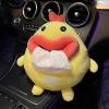 Cartoon Car Plush Animals Tissue Box Cute Frog Tissue Box Animal Car Tissue Paper Holder Creative Hanging Tissue Box Holder Dispenser for Car Home Bathroom(#2) view 1