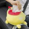Cartoon Car Plush Animals Tissue Box Cute Frog Tissue Box Animal Car Tissue Paper Holder Creative Hanging Tissue Box Holder Dispenser for Car Home Bathroom(#2) view 2