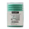 12 Piece Plastic Basic Locking Round Hook Easy Gliding Shower Curtain Rings Fits All Standard Size Shower Rods (Turquoise) view 2