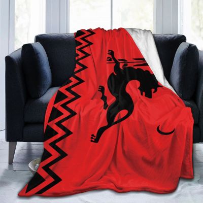 Avar Flag (Ethnic) Throw Blanket for Couch Bed Sofa 50"x40" Super Soft Cozy Flannel Blanket Lightweight Fuzzy Warm Blanket