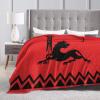 Avar Flag (Ethnic) Throw Blanket for Couch Bed Sofa 50"x40" Super Soft Cozy Flannel Blanket Lightweight Fuzzy Warm Blanket view 3