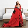 Avar Flag (Ethnic) Throw Blanket for Couch Bed Sofa 50"x40" Super Soft Cozy Flannel Blanket Lightweight Fuzzy Warm Blanket view 4