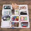 Humble Crew Toy Storage Bins for Kids, Set of 12, White, Small - Sturdy, Colorful Plastic Storage Bins for Classroom, Playroom, Nursery, and More - Premium Toddlers Toy Organizer Bins view 2