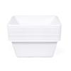 Humble Crew Toy Storage Bins for Kids, Set of 12, White, Small - Sturdy, Colorful Plastic Storage Bins for Classroom, Playroom, Nursery, and More - Premium Toddlers Toy Organizer Bins view 4