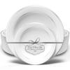 Smarty Had A Party Combo Plate Set (White with Silver, Combo Plate Set (120 Guests)) view 1
