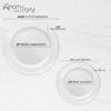 Smarty Had A Party Combo Plate Set (White with Silver, Combo Plate Set (120 Guests)) view 2