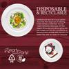 Smarty Had A Party Combo Plate Set (White with Silver, Combo Plate Set (120 Guests)) view 4