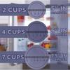 CIBI Food Storage Container Lids (2 Cups, Blue - 6PK) For Pyrex and Anchor Round Glass Containers, Dishwasher and Microwave Safe Replacement Lids view 4