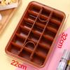 BE-TOOL Non-Stick Brownie Baking Pan with Dividers, 12 x 8 Inches, Perfectly Sliced Brownies, Versatile Cakes, Pizzas, and Roasting view 2
