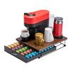 Flagship for Nespresso Pod Holder Vertuo Pod Drawer Coffee Pod Storage for Vertuo Pod with Elegant Wood Top(50 Pods Capacity) view 1