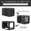 BORNA Bed Tent Bed Canopy Twin Size for Adult and Kids,Portable Sleeping Tents Dream Tents Indoor for Kids and Adult, Breathable Privacy Space on Bed with Three Doors (Mattress Not Included) view 3