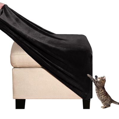 Stretch Ottoman Cover Round Footstools Covers Velvet Jacquard Foot Stool Large Ottoman Slipcover,Anti-Slip Foot Stool Furniture Protector with Elastic Bottom for Living Room Bedroom ( Color : #43 , Si