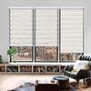 Keego Zebra Windw Blinds Cordless Window Shades Custom Size Zebra Shades Dual Layer Privacy Light Control Easy to Install Zebra Blinds for Windows (Champagne, 33" W x 72" H) view 2