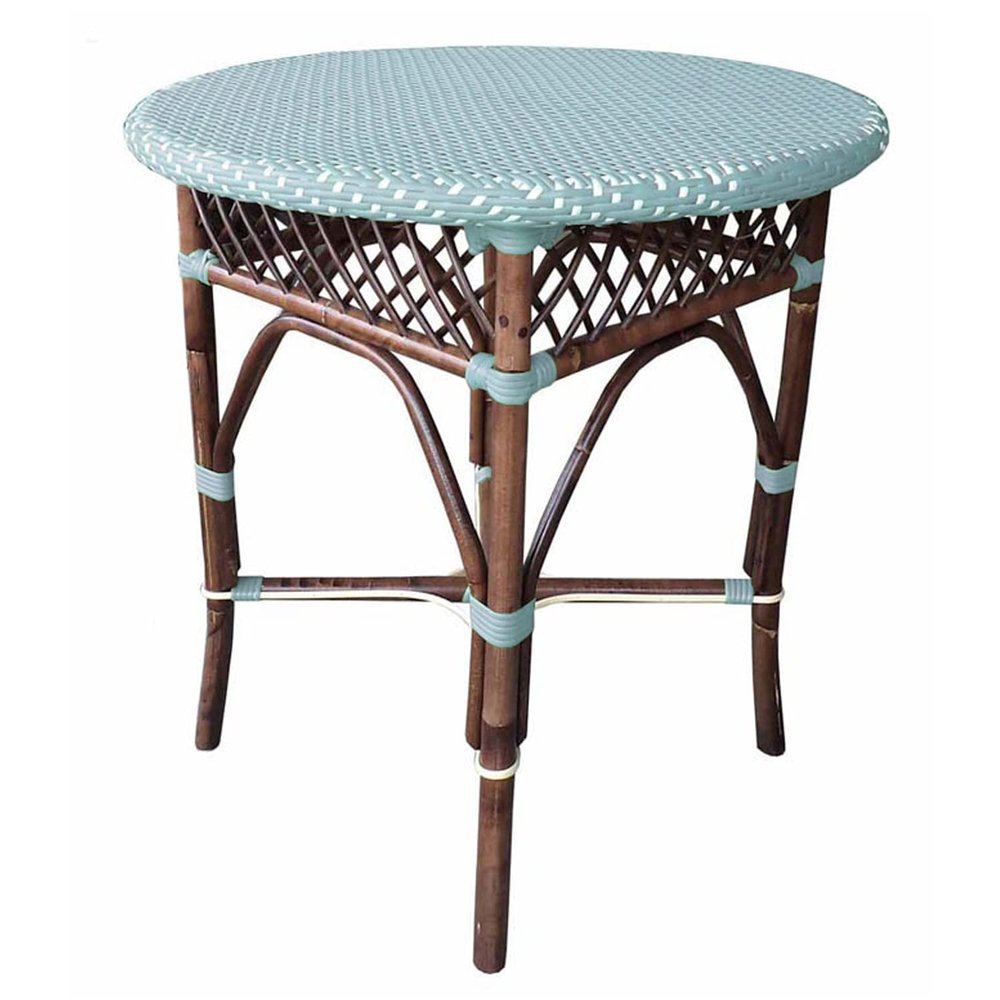Padma's Plantation Paris Bistro Dining Table - Blue Outdoor Furniture