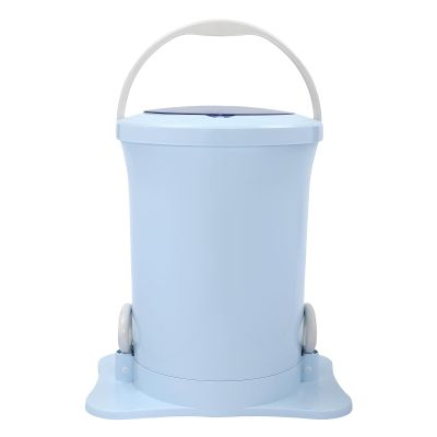 CNCEST Manual Clothes Dehydrator, Portable Foot Operated Manually Operated Dehydrator for Camping, Traveling, Student Residence, And Hotel Use (Blue)