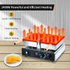 CPVKRY Taiyaki Waffle Maker/Fish-Shaped Waffle Iron Ice Cream Waffle Cone Maker/Non-Stick Teflon Coating,50-300/122-572 Adjustable view 2