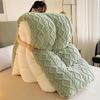 Winter Quilt Thicken Lamb Cashmere Duvet,Fluffy Duvet, Thicken Comforter Thicken Lamb Cashmere Blanket Winter Soft Warm Bed Quilt Bedding,DoubleTwin Size (Color : Green, Size : 59x79in(2kg)) view 1