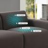 KEVINSPACE 71" Sofa Couch Mid Century Modern Couches for Living Room Small 3 Seater Sofas Couches Loveseat Comfy Sofa Deep Seat Sofa, Boucl Couch for Small Space Bedroom, Home, Office Dark Brown view 4