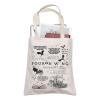 JNIAP Book Inspired Tote Bag Dragon Rider Gift Fantasy Book Gift Dra-gon Rider To-te (Fly Dragon Tote) view 1