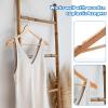 Bremorou 100 Pcs Non-Slip Hanger Grips for Wood Hangers - Clear Adhesive Clothes Strips Grippers with Fins - Rubber Non-Slip Hanging Accessories for Home Stores Use view 3