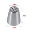6pcs Cake Piping Nozzles Stainless Steel Piping Tips Cupcakes Cookies Pastry Cake Piping Desserts Icing Nozzles view 2