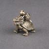 Cabilock Brass Dragon Turtle Sculpture 1.5 Inch Feng Shui Miniature Ornament for Home and Office Decor Feng Shui Turtle Figurine to Enhance Wealth and Longevity view 4