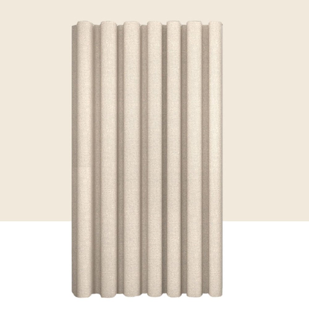 AcxdJnye Linen Style Shower Curtain Heavy Duty Bath Curtain with C-Hooks Shower Curtains for Bathroom Waterproof Shower Curtain