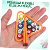 Billiards Cake Toppers Set 2 Pool Table Decor for Birthday Banquets Elegant Cake Landscape view 3
