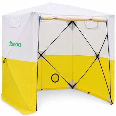 JAX3 Professional Pop Up Work Tent: Fiber Splicing, Welding, HVAC & More