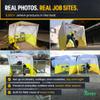 JAX3 Professional Pop Up Work Tent: Fiber Splicing, Welding, HVAC & More view 2