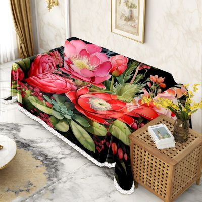 MSINMKOK Couch Cover for 3 Cushion Couch Cactus On Wood Sofa Covers Washable Couch Throw Covers Pet Friendly Sofa Slipcover Durable Furniture Couch Protector 91''x134''