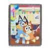 Northwest Bluey Woven Tapestry Throw Blanket, 48" x 60", Sisters Celebration view 1