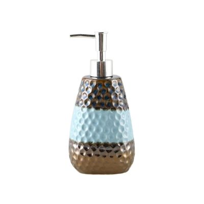 Handsoaps Dispenser Creative Shape Soap Dispenser for Lotion Massage Essential Oil Shampoo Ceramic Soap Pump Soap Dispenser Bottle for Kitchen Bathroom Kitchen Soap Dispenser