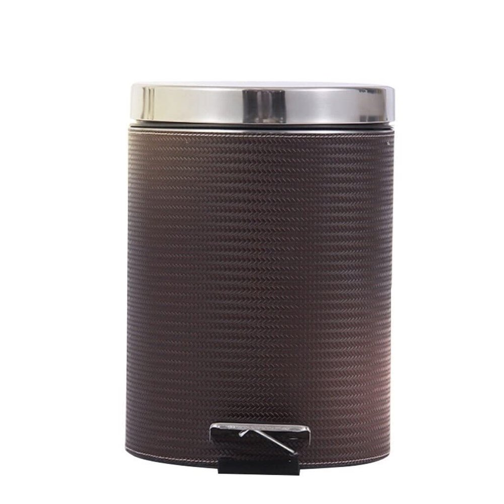 FRANCES Kitchen Garbage Can Indoor Trash Can Trash Can with Soft Close Lid Removable Inner Wastebasket Small Garbidge Can Bathroom Bedroom Office Office Trash Can