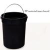 FRANCES Kitchen Garbage Can Indoor Trash Can Trash Can with Soft Close Lid Removable Inner Wastebasket Small Garbidge Can Bathroom Bedroom Office Office Trash Can view 3
