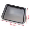 Cookie Baking Sheet, 9.5 Inch x 7 Inch Square Iron Plate with Nonstick Coating for Baking Cookie, Roast Meat, Baking Cake, Bread and other Foods (1) view 2