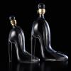 2 Pcs High Heel Decanter Thickened Whiskey Decanter With Bottle Cap Decanter High-heeled Shoes Shape Whisky Decanter Creative Shape Transparent Whiskey Glasses For Bars Night Clubs Hotels Party view 1