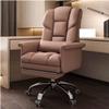 Luo Yi - CN Gaming Chair, Floor Swivel Office Chairs Leather Comfy Work Office Chairs Rolling Throne Chaise De Bureaux Furniture Chair (Color : Latex-02) view 4