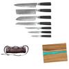 Kitchen Knife Set,Kitchen Utensils 7 Pieces Damascus Chef Knife,Lightweight and Strong,Full Tang Professional Chef Knife Set Suitable for Home Kitchen,Restaurant,Gift,Hotel,Outdoor view 1