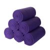 CAI TENG Fleece Throw Blanket Pack of 6 Blankets Bulk for Couch Bed 50x60 Kids Blanket Polar Fleece Fabric Soft Cozy Travel Blankets Lightweight Small Throws Baby Wedding Gifts Yard Purple view 1