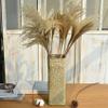 Luejnbogty Rattan Flower Vase Bamboo Baskets Decoration Vases Flower Fruit Basket Flower Vase Tall Vases for Home Decor White view 4