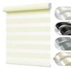 Boolegon Cordless Zebra Blinds for WindowBeige 63.5" Wx80 H view 1