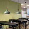 LED Modern Chandelier Lamp, - Personality Color Pendant Light, - Style Chandelier, Single Head Metal Hanging Lamp, Ceiling Light, Lighting Fixture Compatible with Restaurant Bar Decoration,Modern LED view 3